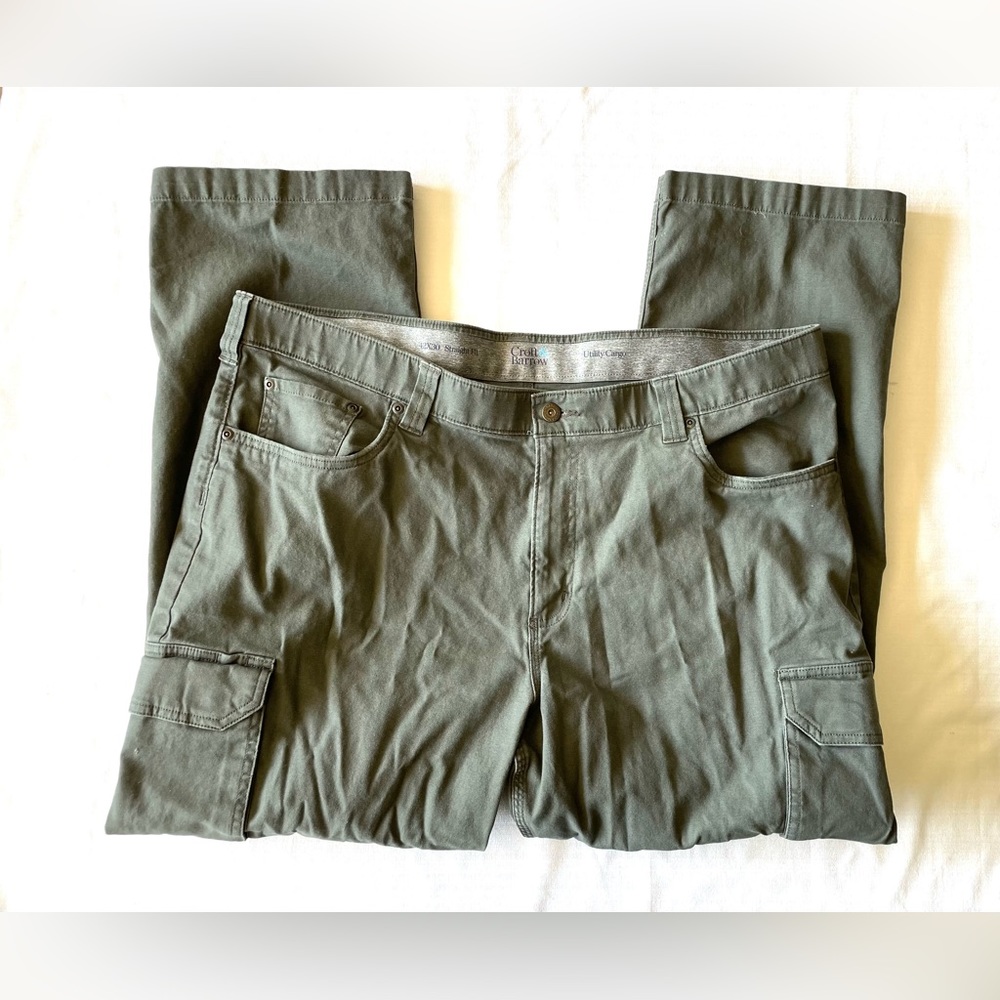 Croft & Barrow Men’s Utility Cargo Pants Size 42/30 Big & Tall